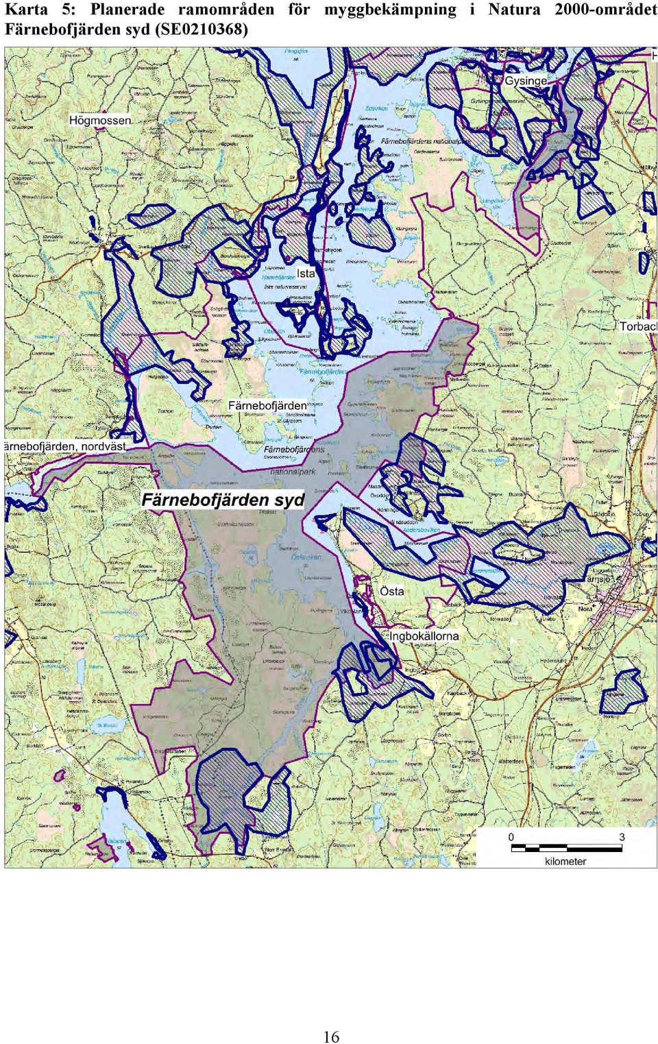 myggbekämpning i Natura