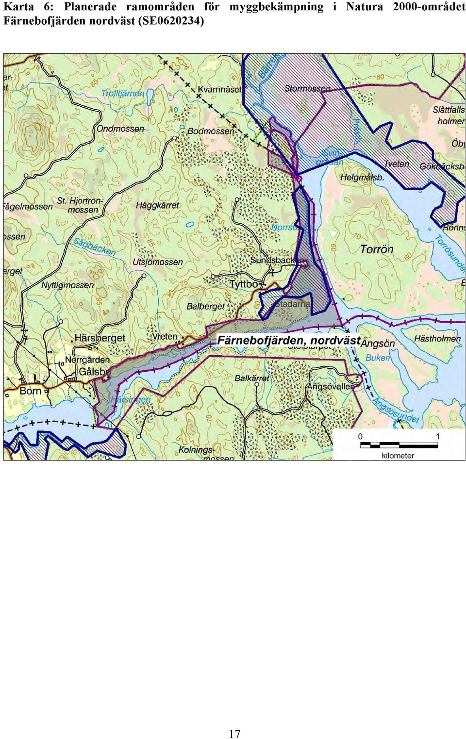 myggbekämpning i Natura