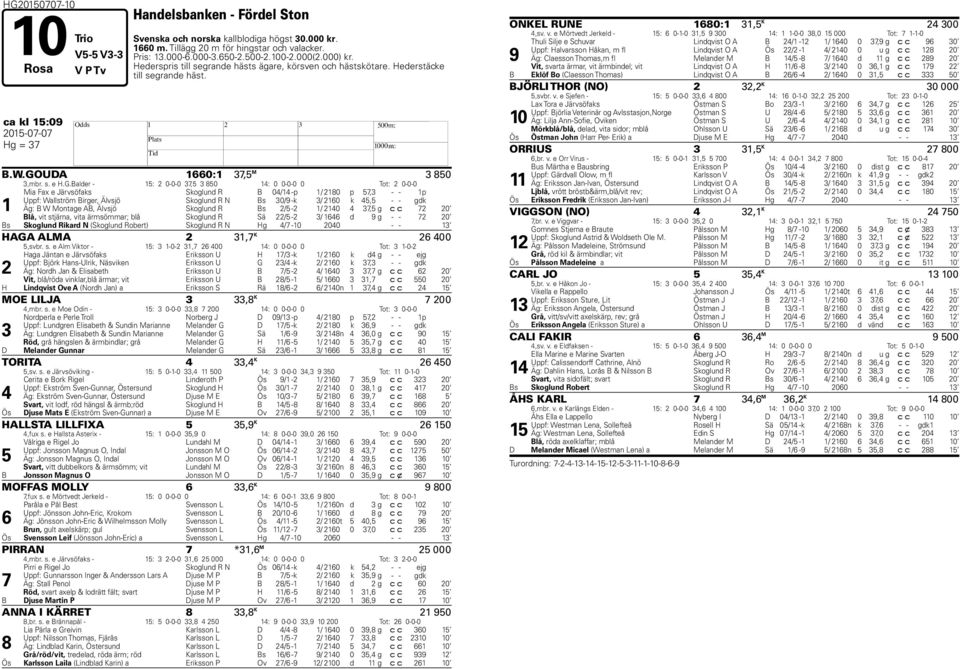 UDA 1660:1 37,5 M 3 850 3,mbr. s. e H.G.