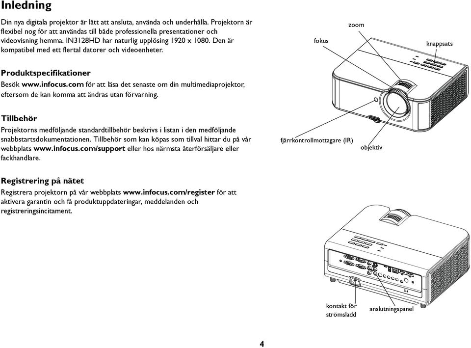 com för att läsa det senaste om din multimediaprojektor, eftersom de kan komma att ändras utan förvarning.