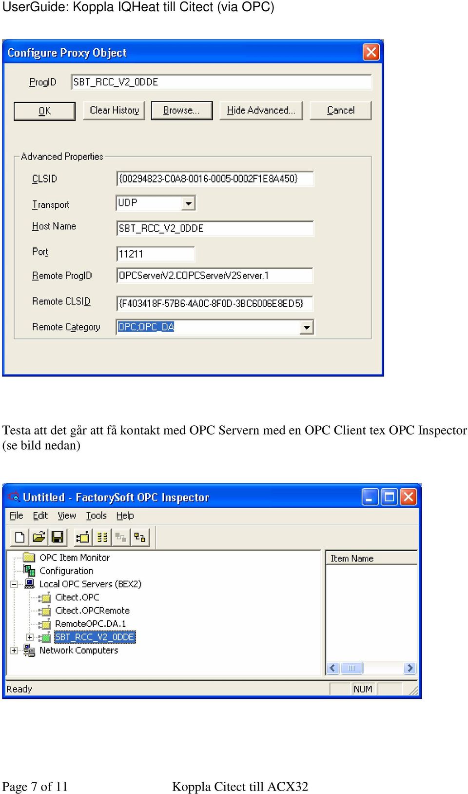 en OPC Client tex OPC