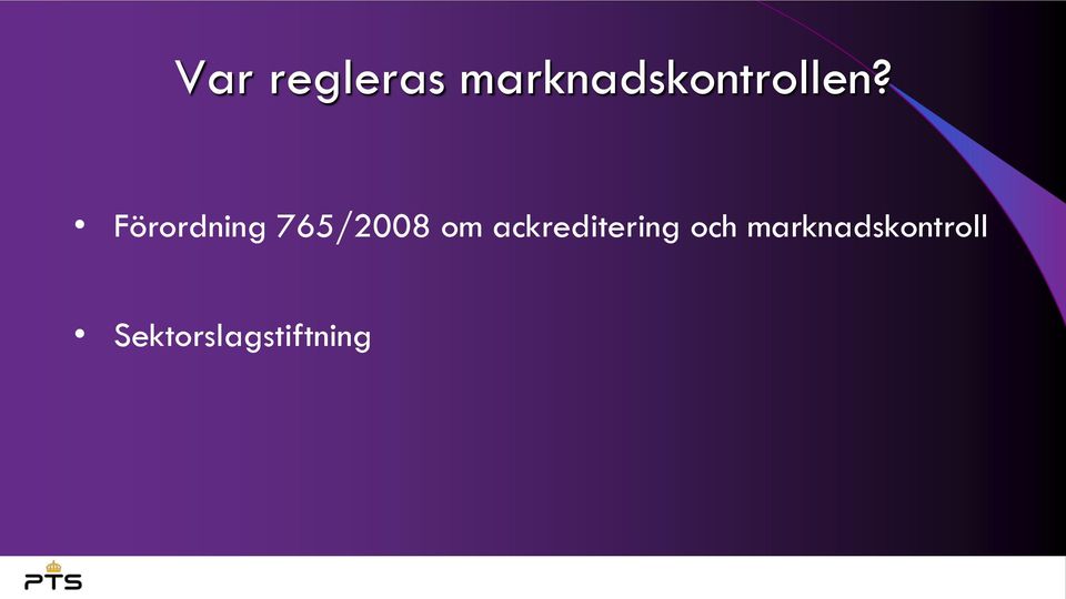 Förordning 765/2008 om