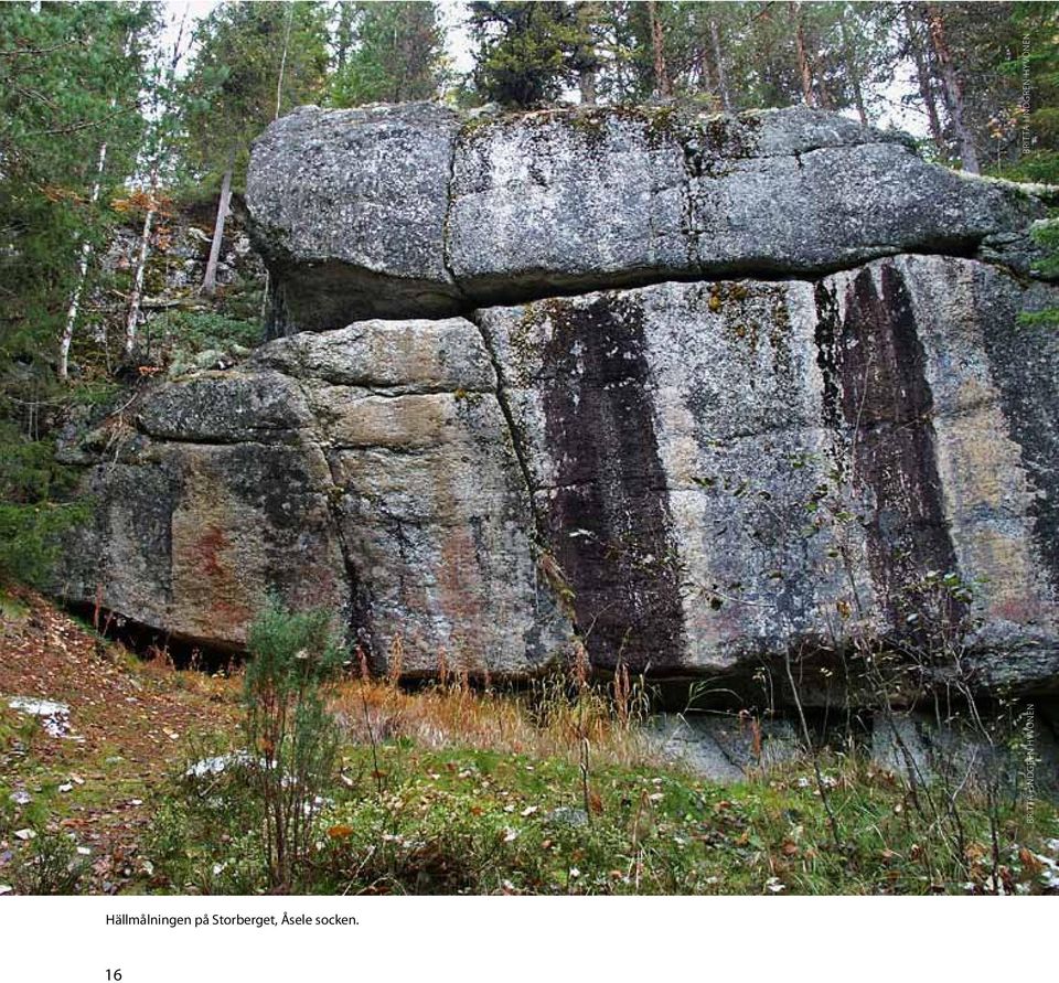Hällmålningen på