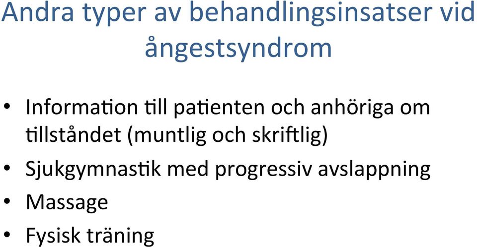 anhöriga om Kllståndet (muntlig och skriblig)