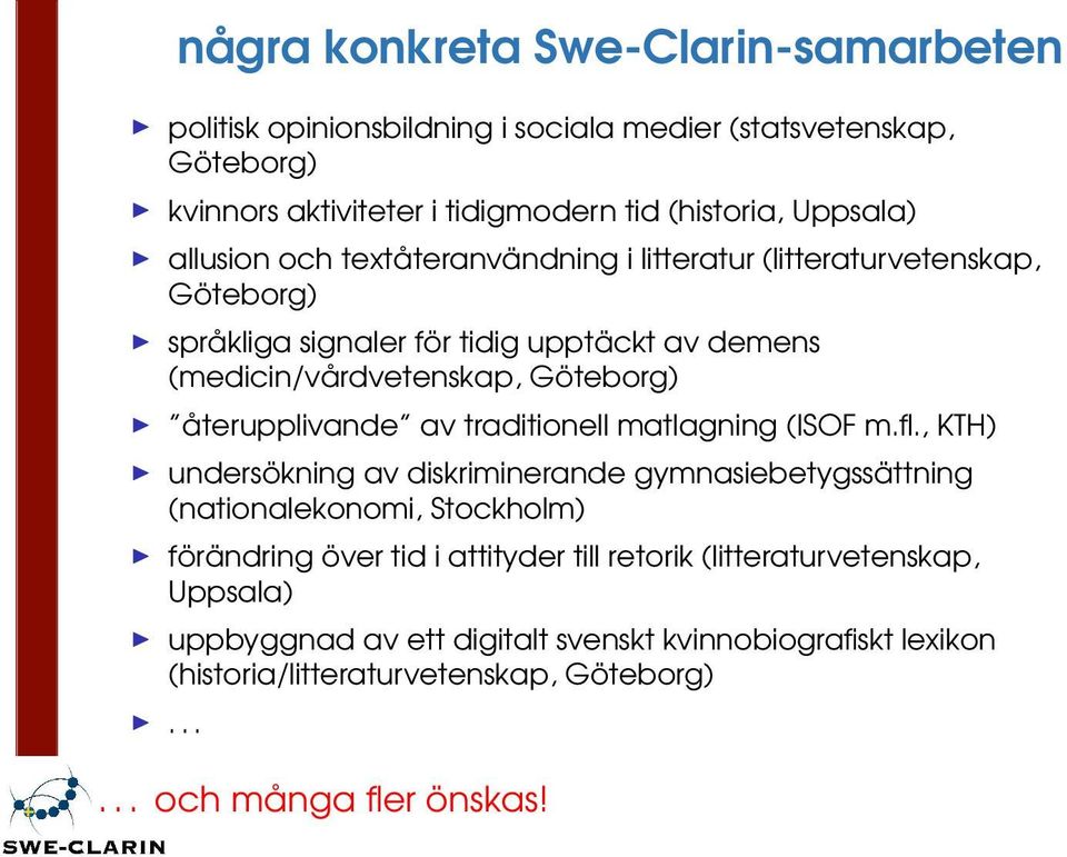 återupplivande av traditionell matlagning (ISOF m.fl.