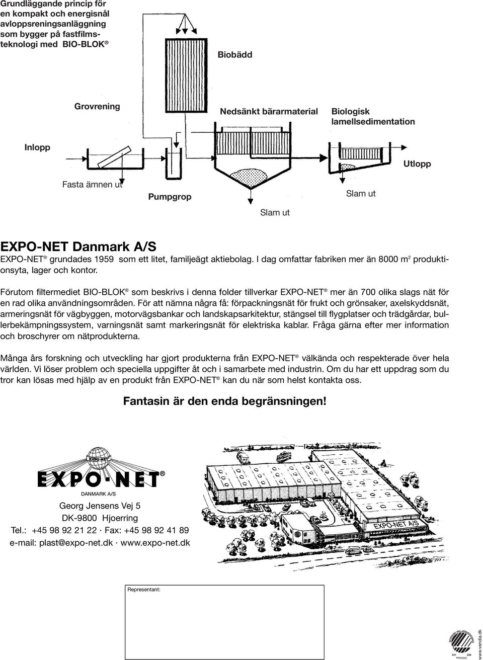 I dag omfattar fabriken mer än 8000 m 2 produktionsyta, lager och kontor.