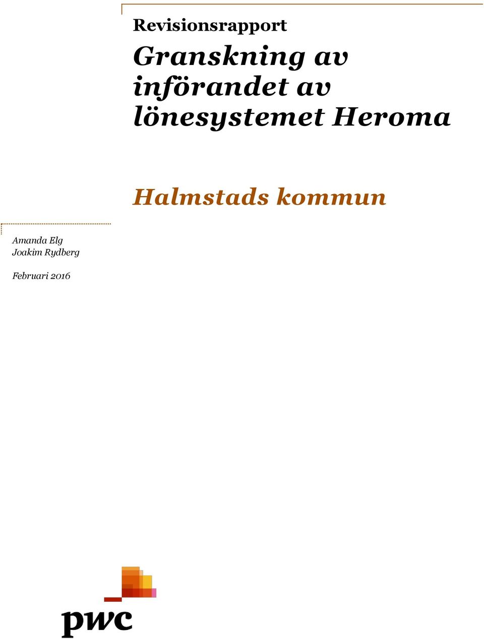 Heroma Halmstads kommun Amanda