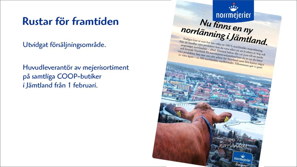 Huvudleverantör av mejerisortiment