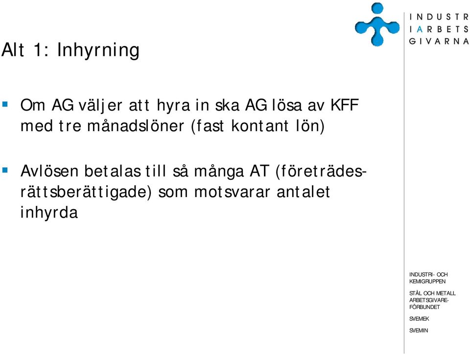 kontant lön) Avlösen betalas till så många AT