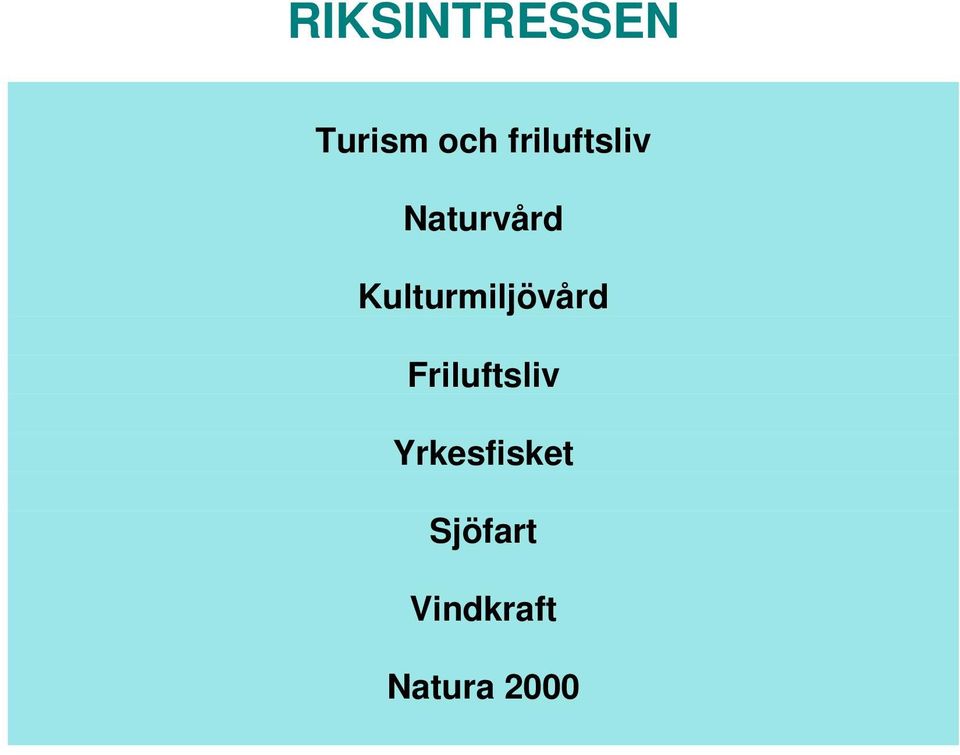 Kulturmiljövård Friluftsliv