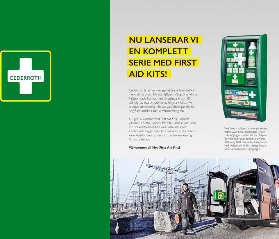 Vi arbetar kontinuerligt för att våra lösningar ska ha hög funktionalitet och användarvänlighet.