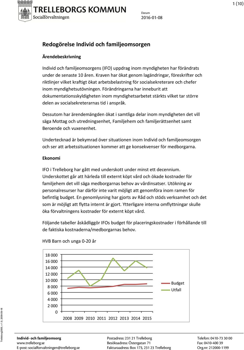 Förändringarna har inneburit att dokumentationsskyldigheten inom myndighetsarbetet stärkts vilket tar större delen av socialsekreterarnas tid i anspråk.