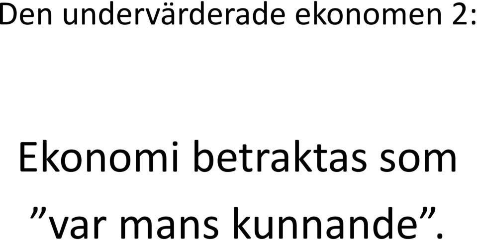 ekonomen 2: