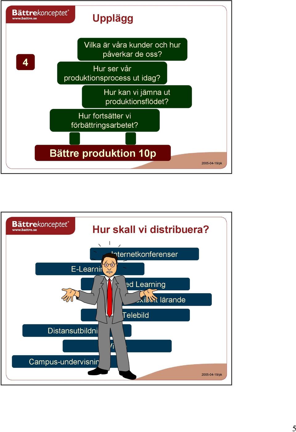 Hur fortsätter vi förbättringsarbetet?