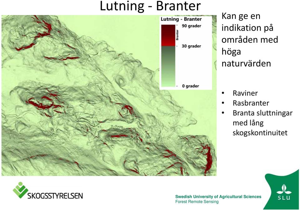 naturvärden Raviner Rasbranter