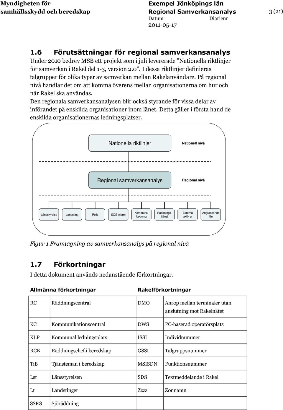 På regional nivå handlar det om att komma överens mellan organisationerna om hur och när Rakel ska användas.