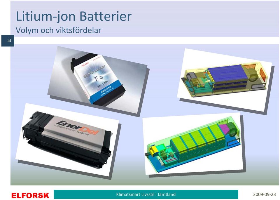 Batterier