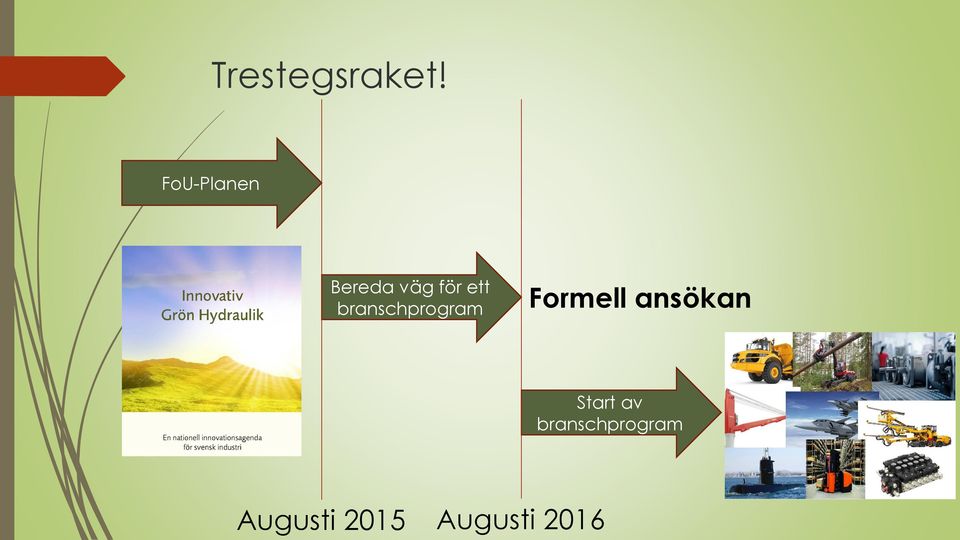 branschprogram Formell ansökan