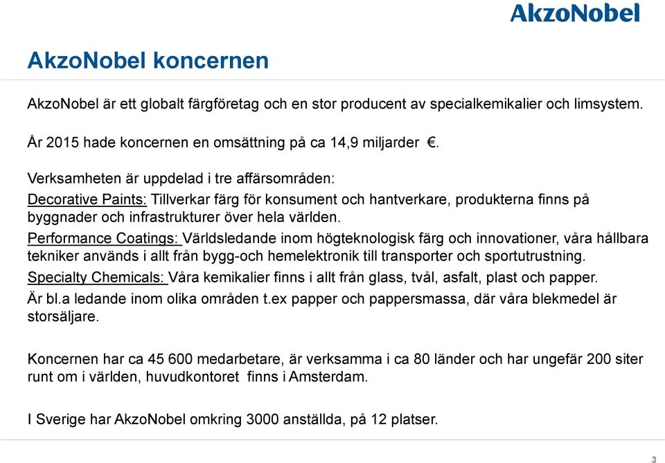 Performance Coatings: Världsledande inom högteknologisk färg och innovationer, våra hållbara tekniker används i allt från bygg-och hemelektronik till transporter och sportutrustning.