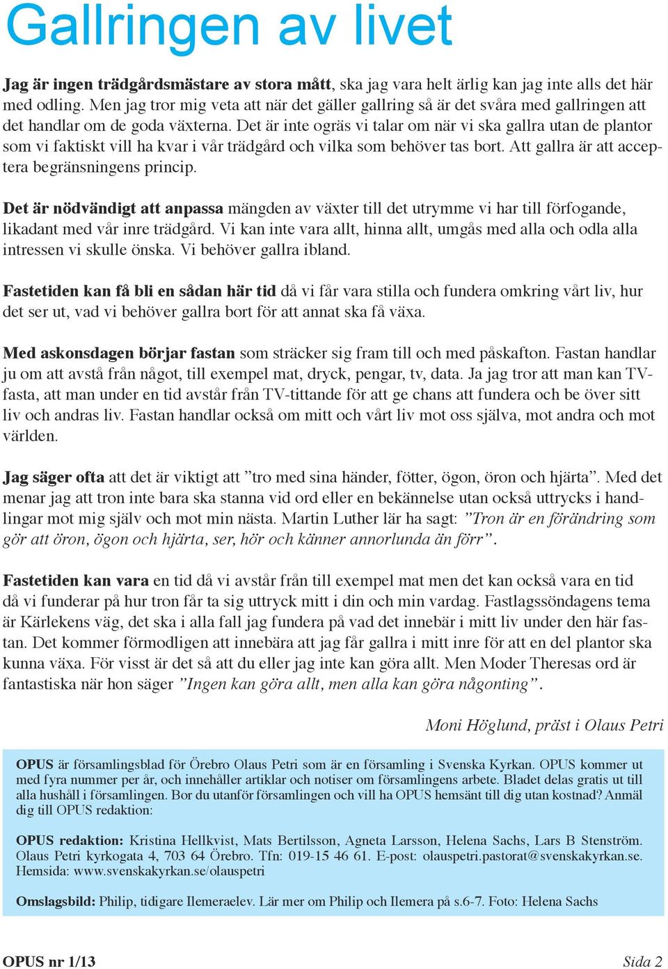 Det är inte ogräs vi talar om när vi ska gallra utan de plantor som vi faktiskt vill ha kvar i vår trädgård och vilka som behöver tas bort. Att gallra är att acceptera begränsningens princip.