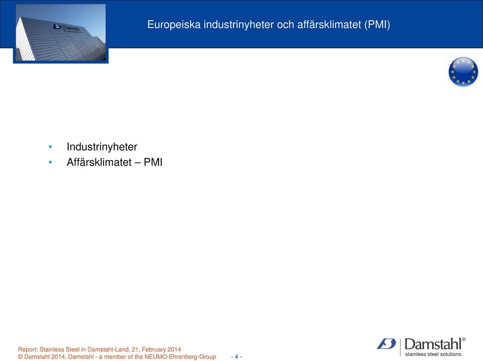 Affärsklimatet PMI Damstahl 2014,