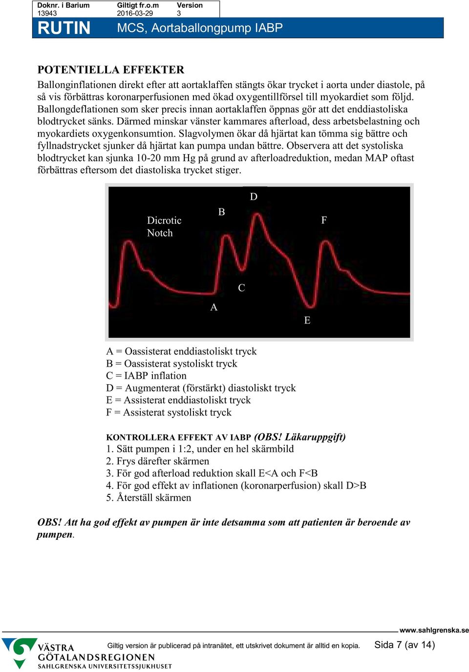 Därmed minskar vänster kammares afterload, dess arbetsbelastning och myokardiets oxygenkonsumtion.