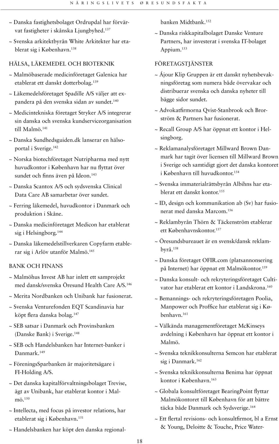 139 ~ Läkemedelsföretaget Spadille A/S väljer att expandera på den svenska sidan av sundet.