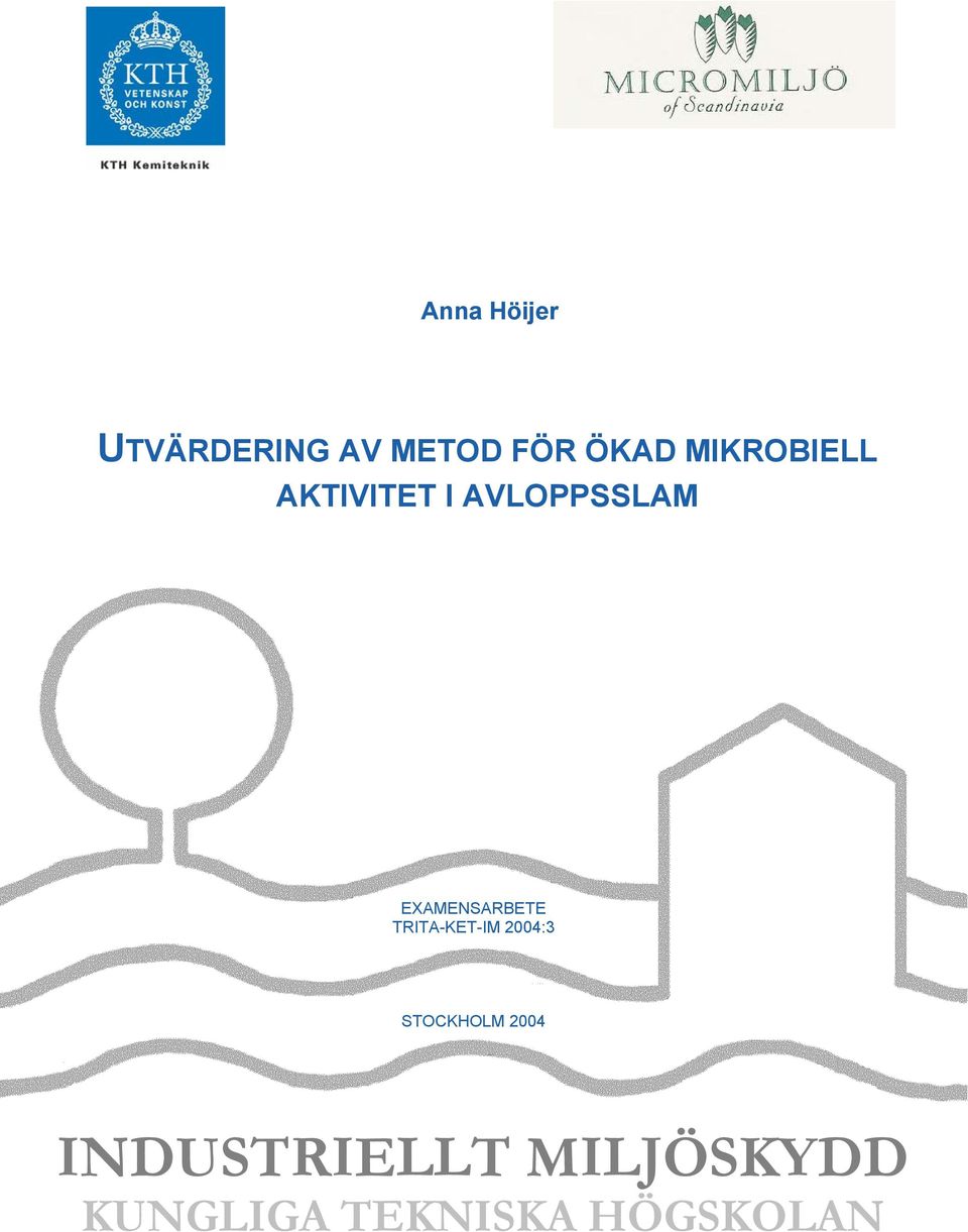 EXAMENSARBETE TRITA-KET-IM 2004:3 STOCKHOLM