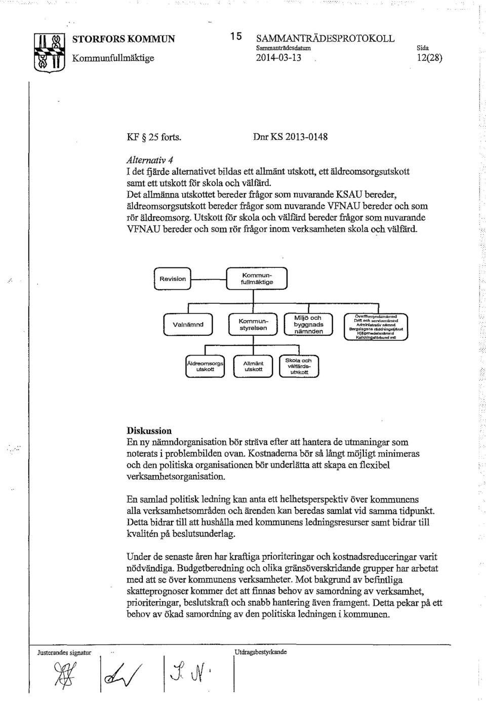 Det allmänna utskottet bereder frågor som nuvarande KSAU bereder, äldreomsorgsutskott bereder frågor som nuvarande VFNAU bereder och som rör äldreomsorg.