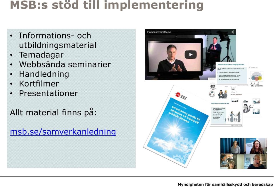 Handledning Kortfilmer Presentationer Allt material finns