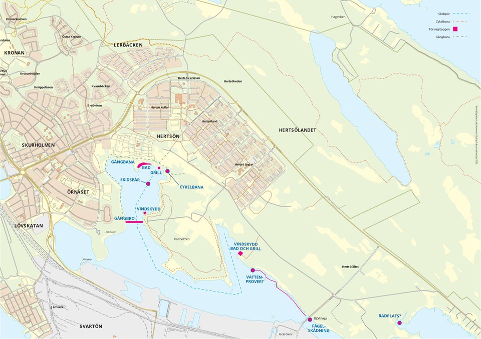 Hertsölund Hertsö ängar HERTSÖLANDET Karträttigheter Luleå kommun. Utdrag från primärkartan 2016.