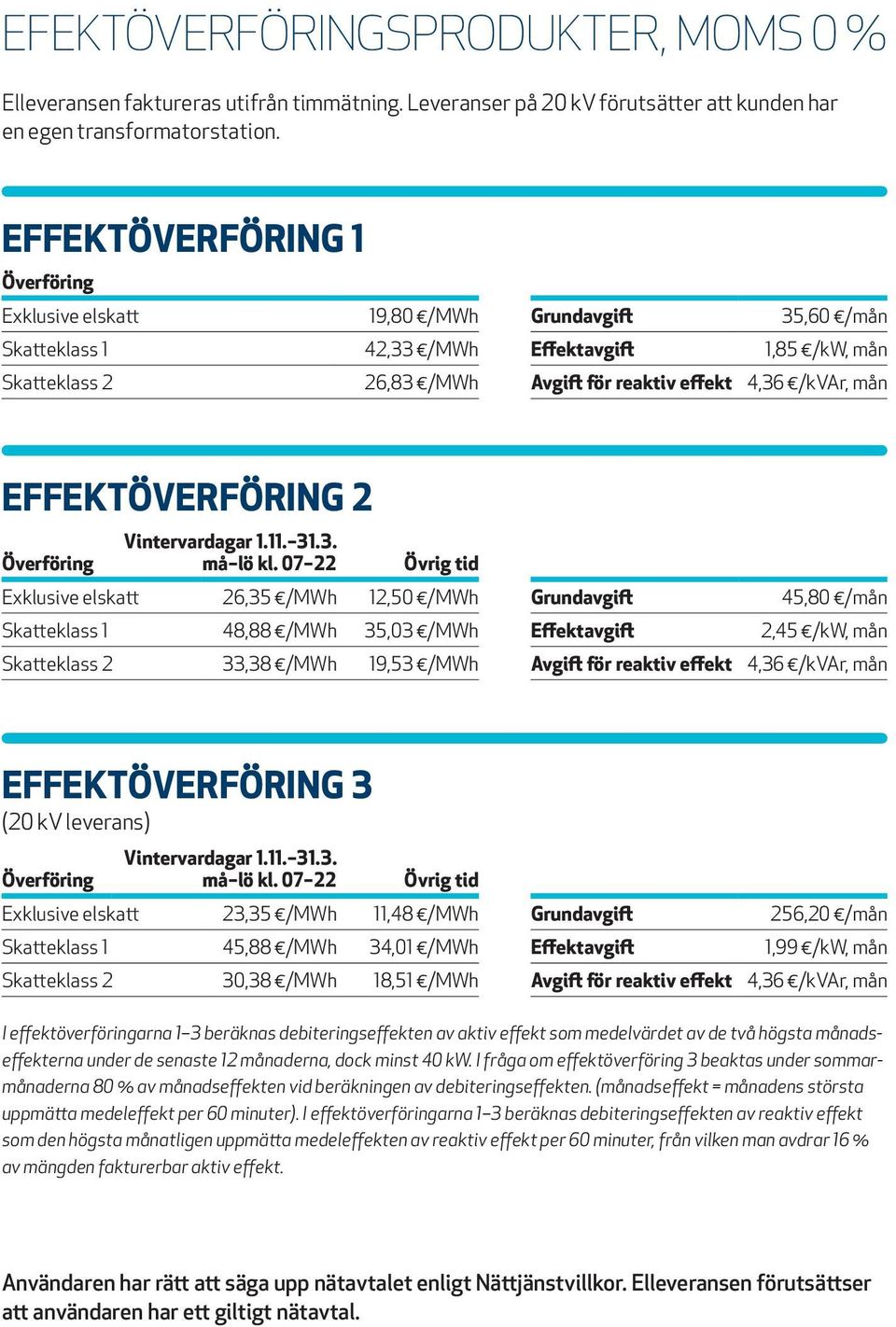 Effektöverföring 2 må lö kl.