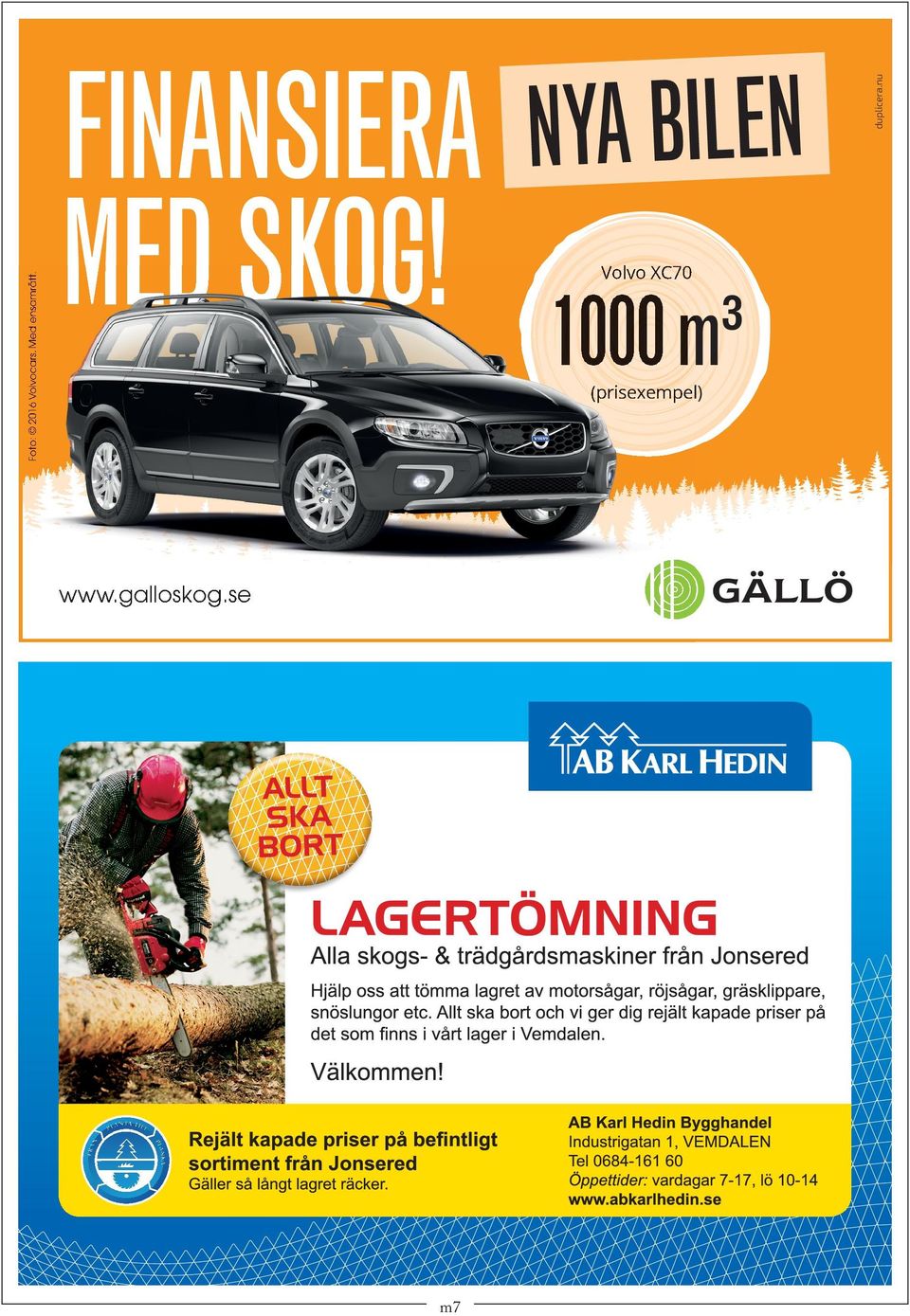 Volvo XC70 (prisexempel) www.