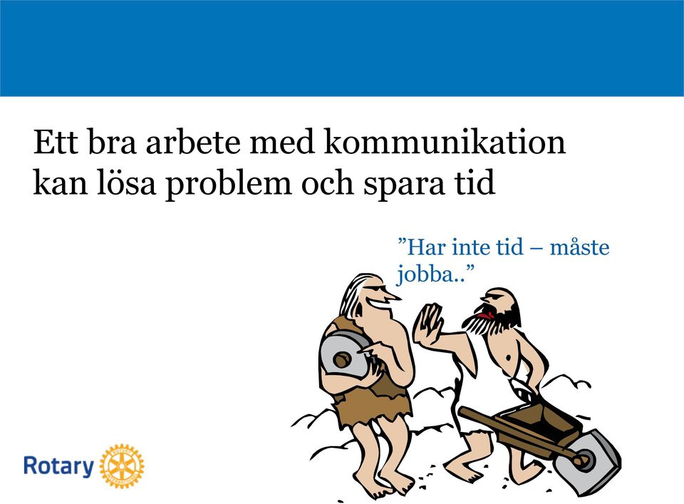 problem och spara tid