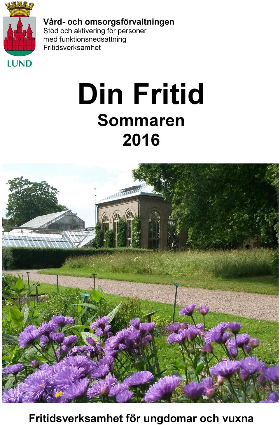 funktionsnedsättning Fritidsverksamhet Din