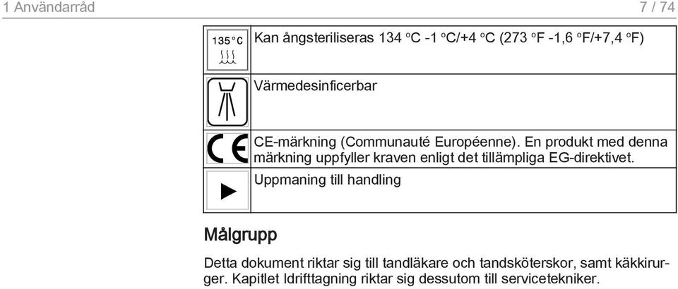 En produkt med denna märkning uppfyller kraven enligt det tillämpliga EG-direktivet.