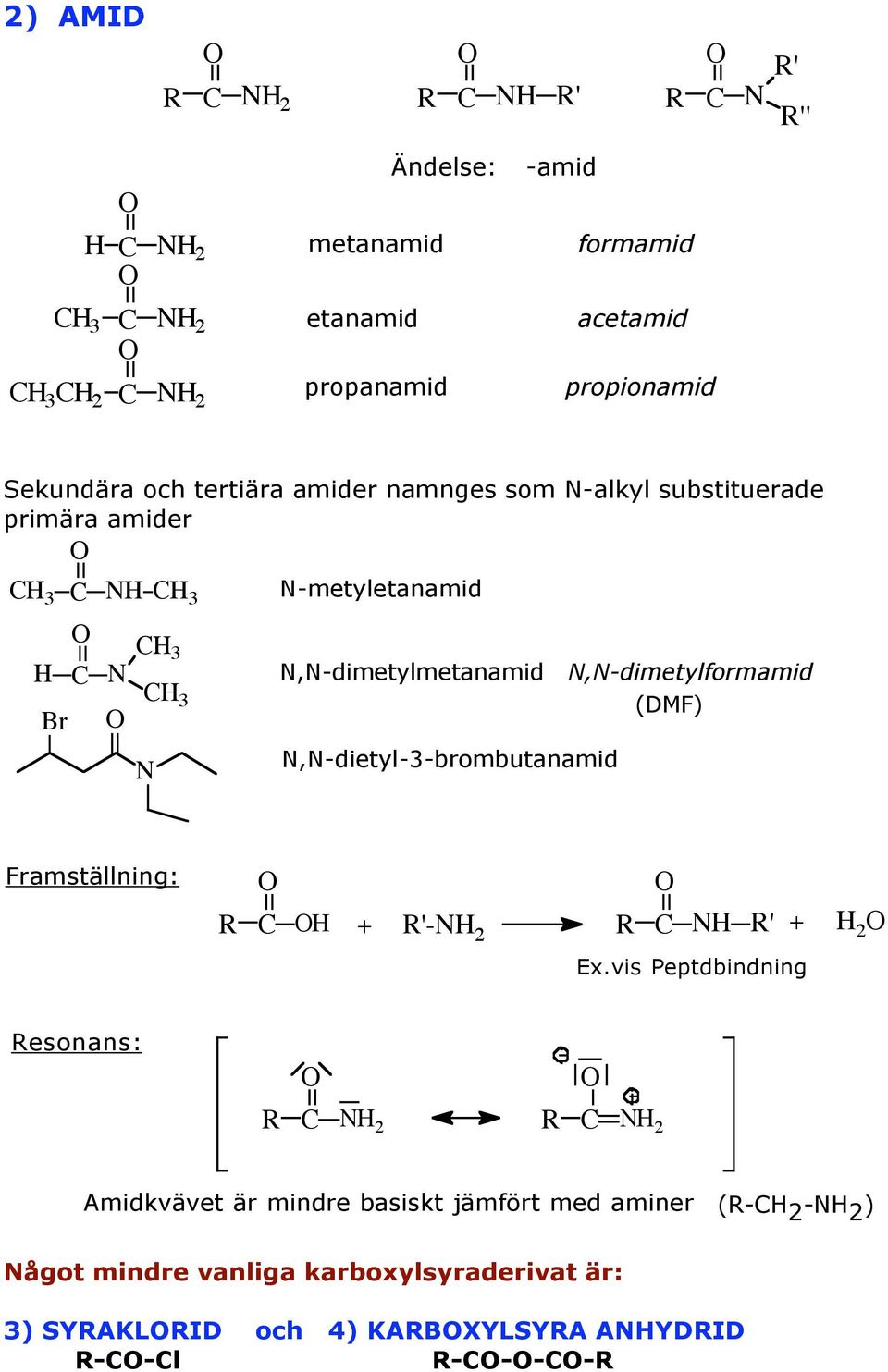 N,N-dimetylformamid (DMF) N,N-dietyl-3-brombutanamid Framställning: + '-N 2 N ' + 2 Ex.