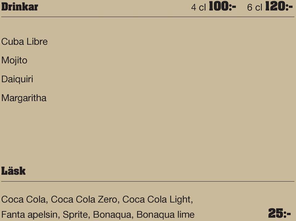 Cola, Coca Cola Zero, Coca Cola Light,