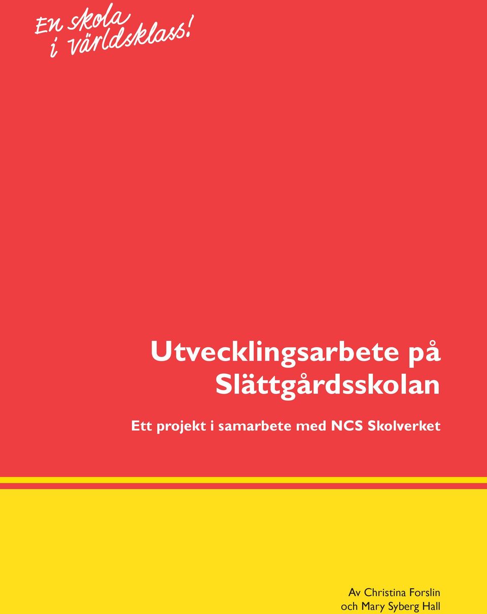 samarbete med NCS Skolverket