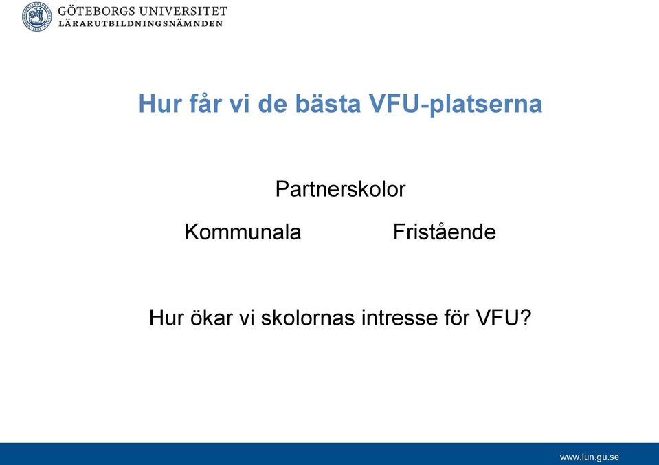 Partnerskolor Kommunala