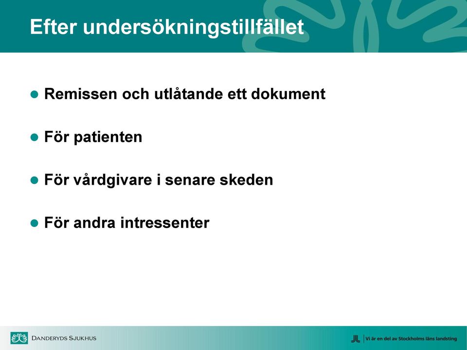 dokument För patienten För