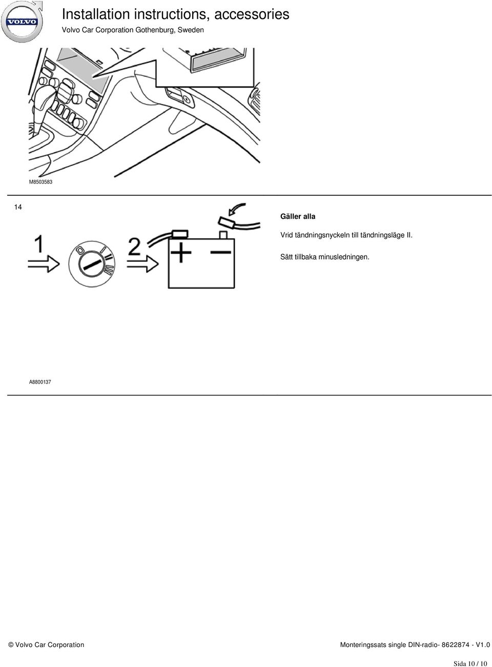 tändningsläge II.