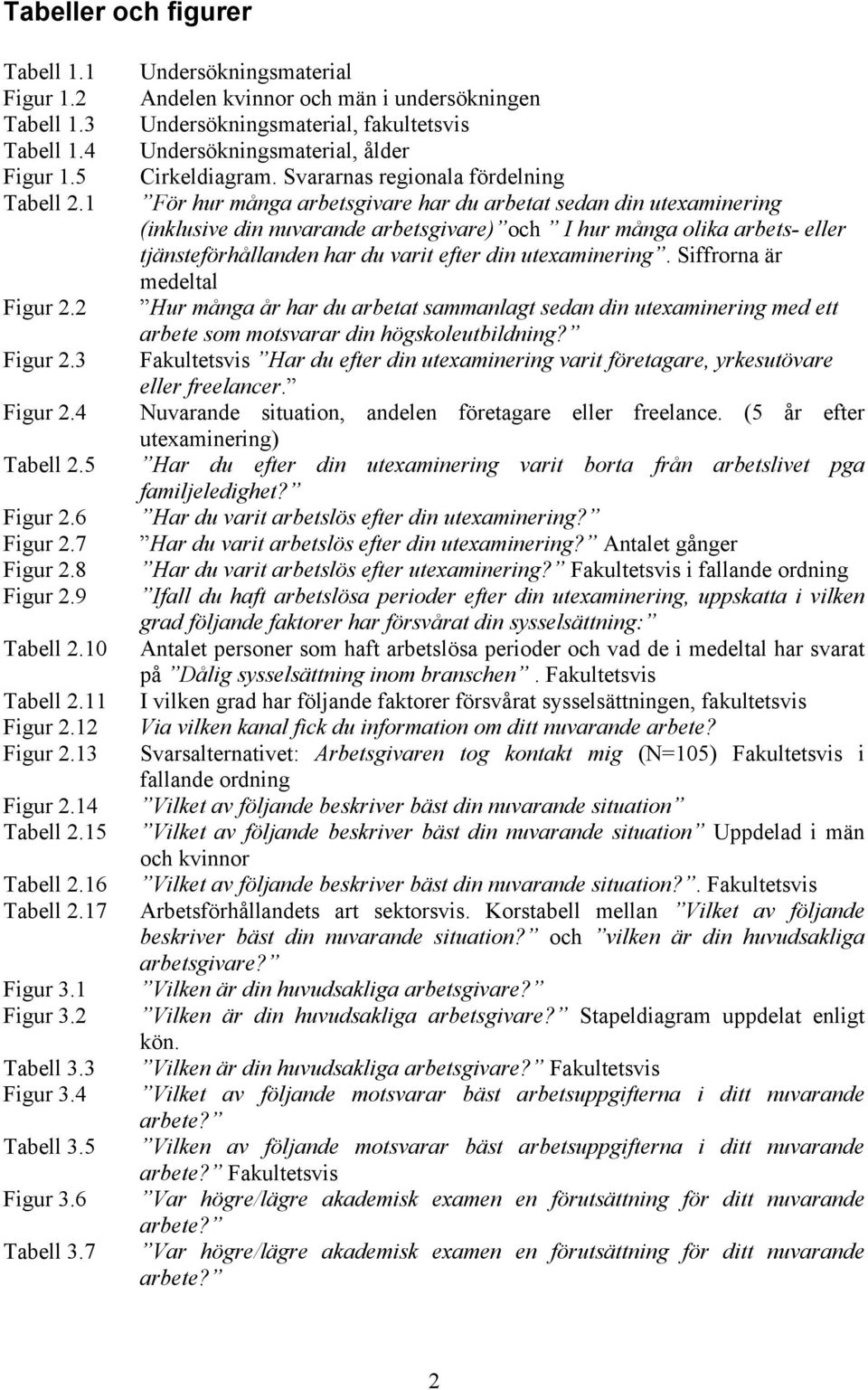 7 Undersökningsmaterial Andelen kvinnor och män i undersökningen Undersökningsmaterial, fakultetsvis Undersökningsmaterial, ålder Cirkeldiagram.