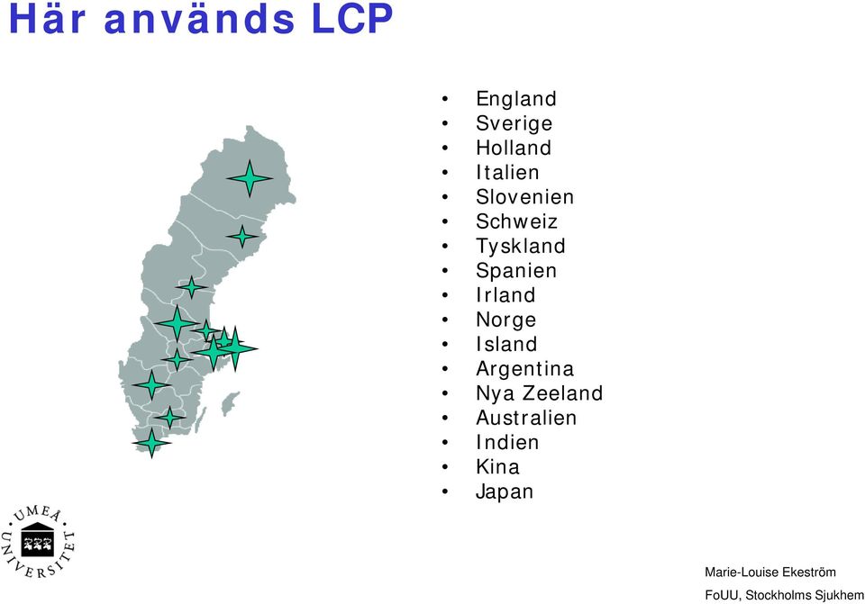 Island Argentina Nya Zeeland Australien Indien