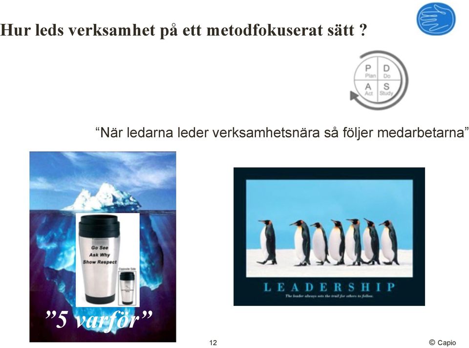 När ledarna leder