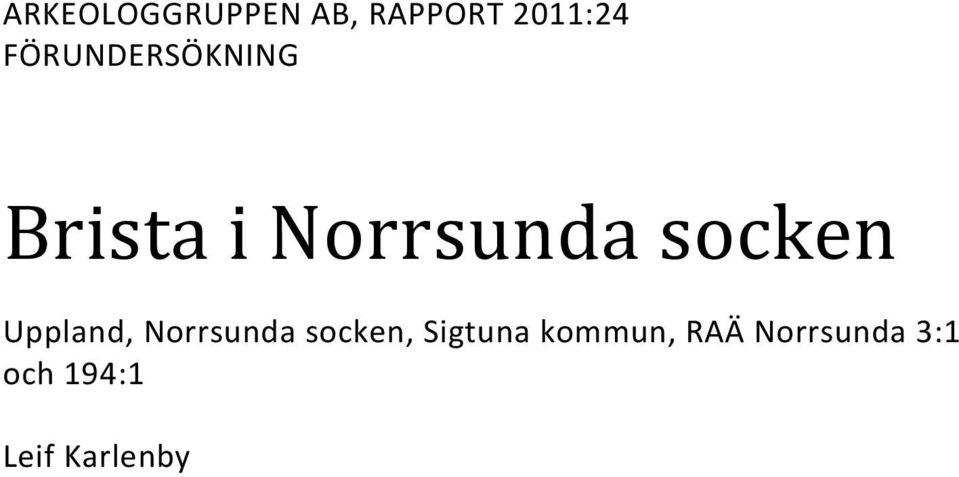 socken Uppland, Norrsunda socken,
