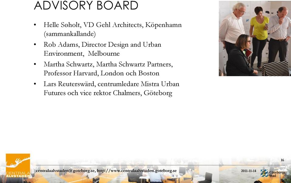 Harvard, London och Boston Lars Reuterswärd, centrumledare Mistra Urban Futures och vice rektor
