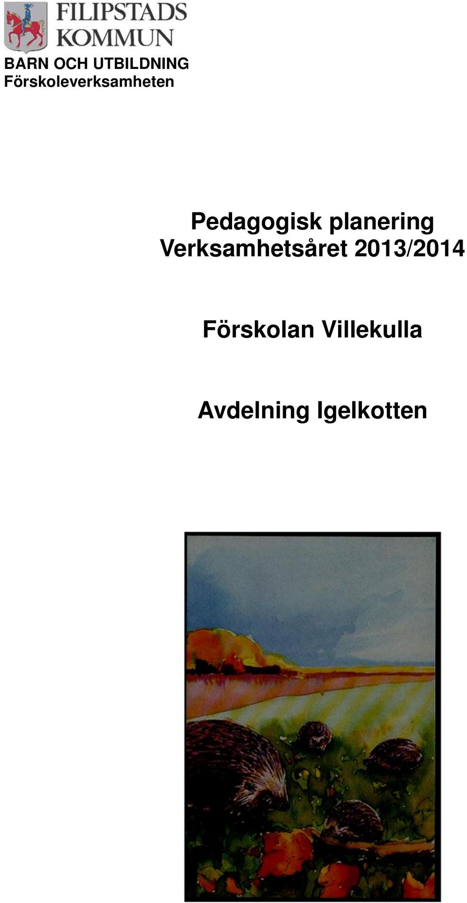 planering Verksamhetsåret