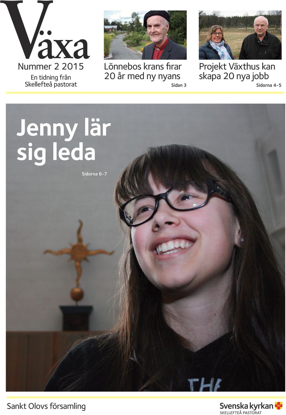 Jenny lär sig leda Sidorna 6-7 Sankt Olovs