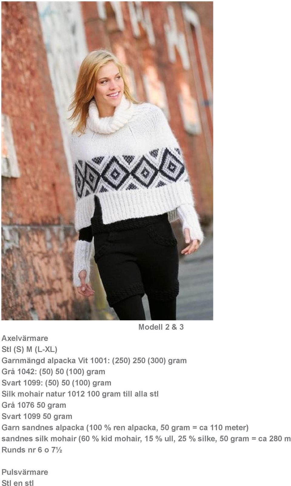 1076 50 gram Svart 1099 50 gram Garn sandnes alpacka (100 % ren alpacka, 50 gram = ca 110 meter)
